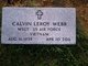  Calvin Leroy Webb