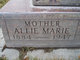  Allie Marie <I>Sherman</I> Sargent