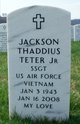 SSGT Jackson Thaddius Teter Jr.