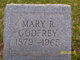 Mary Rhoda <I>Beaman</I> Godfrey