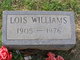  Lois Williams