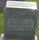  Nancy Ann “Aunt Sis” McElroy