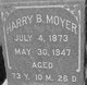  Harry Benjamin Moyer