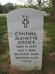 Cynthia Justice Photo