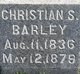  Christian S Barley