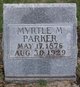  Myrtle May <I>Bowser</I> Parker