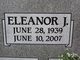  Eleanor Jane <I>Jimenez</I> Vetter