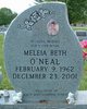  Meleia Beth “Bethie” O'Neal