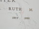  Ruth M <I>Stoner</I> Schildwachter