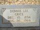  Donnie Lee <I>Grice</I> Grice