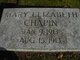  Mary Elizabeth Chapin
