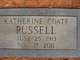  Katherine <I>Coate</I> Russell