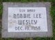  Bobbie Lee Wesley
