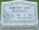  Dorothy Ann Burnett