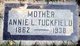  Annie Esther <I>Lang</I> Tuckfield