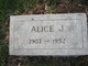  Alice J. Harned
