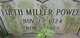 Edith <I>Parker Miller</I> Powell