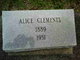  Mary Alice <I>Smith</I> Clements