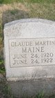  Claud Martin Maine