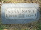  Anna J. <I>Waugh</I> Nance