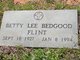  Betty Lee <I>Bedgood</I> Flint