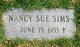  Nancy Sue Sims