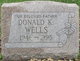  Donald Keith Wells