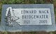 Edward “Mac” Bridgewater Photo