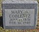  Mary Ann <I>Friend</I> Coblentz