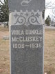  Viola Dunkle McCluskey