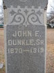  John E Dunkle Sr.