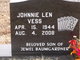  Johnnie Len Vess Jr.