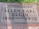 Allen Earl Elgin