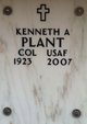 Col Kenneth Albert “Ken” Plant Sr.