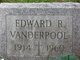  Edward Richard Vanderpool
