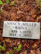 Nancy Miller Rains Photo