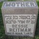  Bessie <I>Schlager</I> Reitman