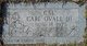  Carl “Cal” Ovall III