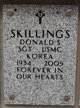  Donald Sidney Skillings