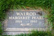  Margaret Pearl <I>Flintoft</I> Walrod