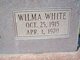  Wilma Smith <I>White</I> Kavros
