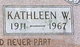  Kathleen W. Abernethy