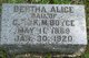  Bertha Alice <I>Boyce</I> Lakey
