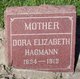  Dora Elizabeth <I>Egeler Heffner</I> Hagmann