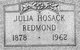  Julia <I>Hosack</I> Redmond