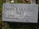  Mary Elizabeth <I>Grayson</I> Heft