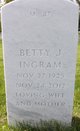  Betty Jane Ingram