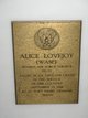  Alice E Lovejoy