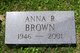  Anna Rae <I>Mayse</I> Brown