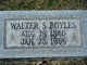  Walter Samuel Boyles
